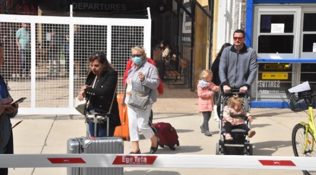 Bodrum'da sezonun 5'inci kruvaziyerine bandolu karşılama