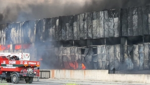 Bursa'da Korkutan Yangın!