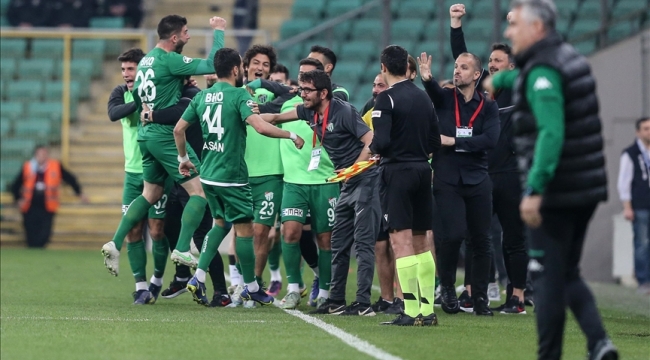 Bursaspor TFF 2'nci Lig'e düştü
