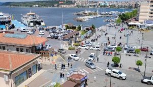 Çanakkale'de tatilcilerin dönüş yoğunluğu yaşanıyor