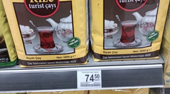 Çaya gelen zamlar raflara yansıdı! 1 kilosu 74 lira