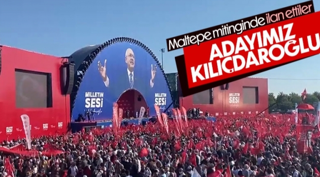 CHP'nin adayı Kemal Kılıçdaroğlu