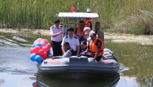 Denizli'de gölleri Jandarma Asayiş Bot timi koruyacak