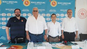 Dünya Plaj Güreşi'nin 1'inci serisi yarın Sarıgerme'de başlıyor 