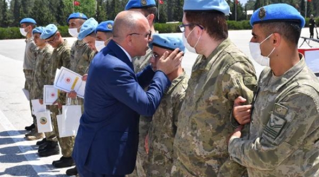 Engelliler askerlik heyecanı yaşadı