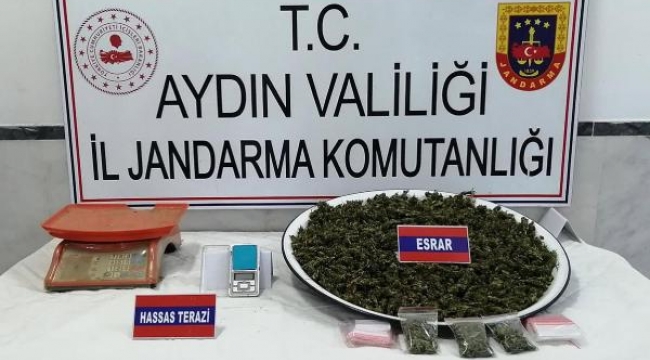 Evinde 1 kilo skunk ile yakalanan şüpheli tutuklandı