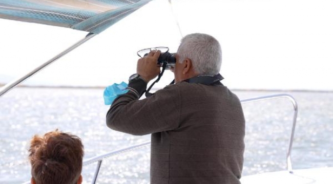 Gediz Deltası'ndaki Canlı Türleri Ziyaretçileriyle Buluştu