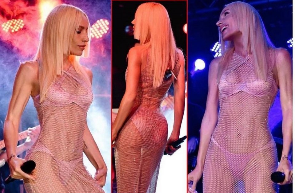 Gülşen, İzmir'de ateşten elbisesini giydi