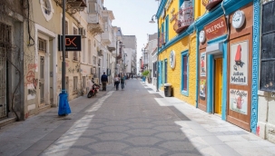 İzmir Bornova Sokağı artık yayaların