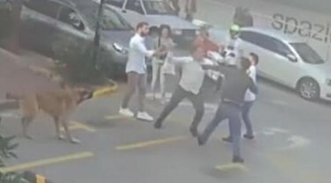İzmir'de kadına şiddet! Taksici müdahale etti