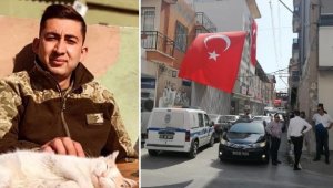 İzmir'e şehit ateşi düştü