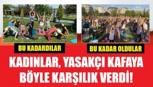 Kadınlara yoga yasağı ters tepti