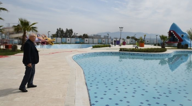 Karabağlar Belediyesi'nin 'Aqua Yaşam'ı yaza hazırlanıyor