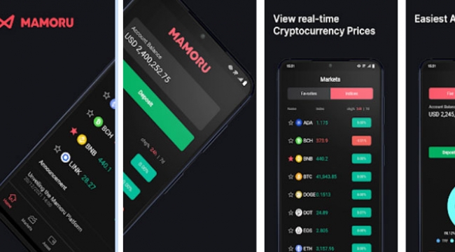 Kripto para borsası Mamoru faaliyetlerine başladı: TL İle kripto para alım satımı fırsatı
