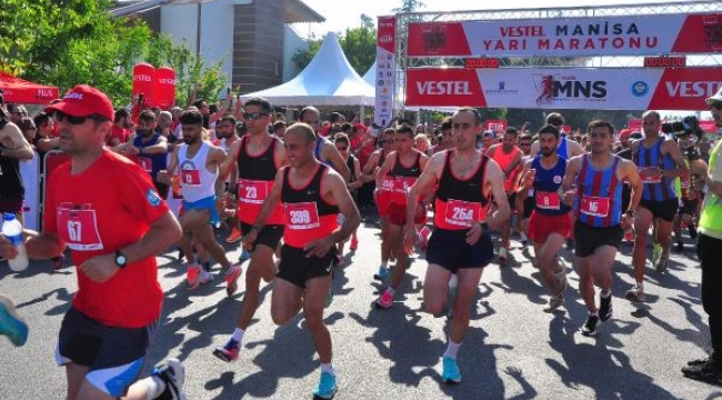 Manisa'da Yarı Maraton Heyecanı