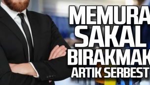 Memurun sakal uzatması serbest bırakıldı!