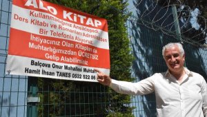 Muhtardan 'Alo Kitap' ile eğitime tam destek