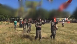 Rezalet! Fransa'daki PKK kampından görüntüler