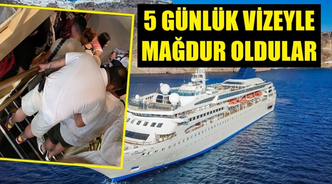 Rodos'a alınmama nedeni 5 günlük vize!