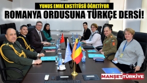 Romanya askeriyle polisine Türkçe öğretiyorlar