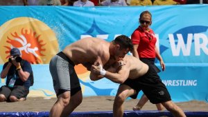 Sarıgerme Dünya Plaj Güreşi başladı