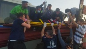 Servis otobüsükazası: 1 ölü, 7'si ağır 30 yaralı 