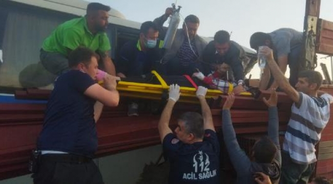 Servis otobüsükazası: 1 ölü, 7'si ağır 30 yaralı 