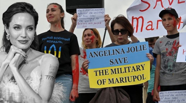Ukraynalılardan Angelina Jolie'ye çağrı