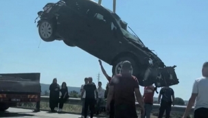 Urla'da feci kaza: 1 ölü 2 yaralı 