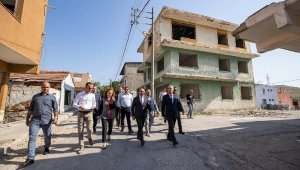 Uzundere dönüşüm alanında tahliye çalışmalarının yüzde 70'i bitti