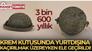 Yurt dışına kaçırılmak üzereyken ele geçirildi!