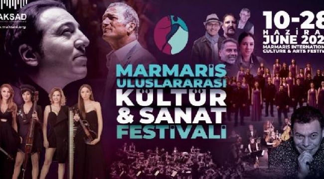 1. Marmaris Uluslararası Kültür ve Sanat Festivali başlıyor