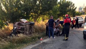 7 aylık Edanur kazada öldü, 4 kişi yaralandı