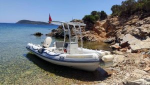 Akdeniz fokları için çalışma yapan derneğin çalınan botu bulundu