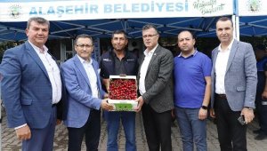Alaşehir'in 'En İyi Kirazı' seçildi