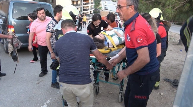 Ameliyatı için karnındaki bebeği sezaryenle alındı