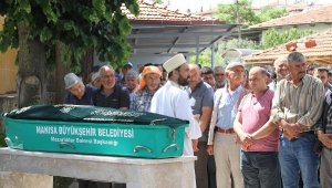 Ateşe verdiği evde oğluyla birlikte ölen baba toprağa verildi