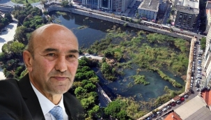 'Basmane çukuru'na belediye binası yapmak istiyor