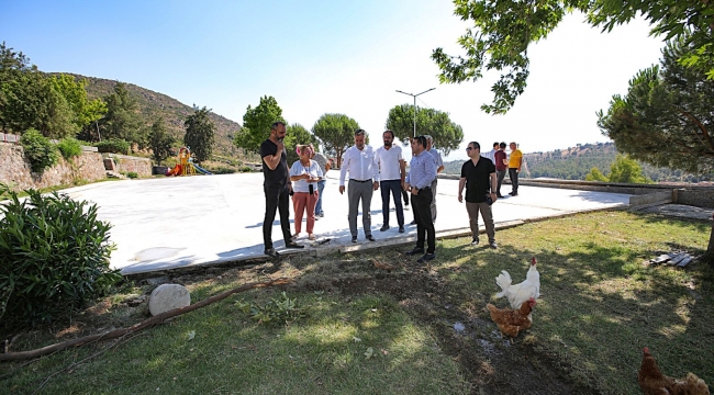 Bayraklı Belediyesi, Doğançay'a pazar yeri inşaatına başladı