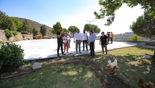 Bayraklı Belediyesi, Doğançay'a pazar yeri inşaatına başladı