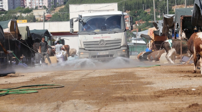 Bayraklı Belediyesi Kurban Bayramı hazırlıklarını tamamladı