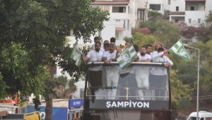 Bodrum sokakları yeşil-beyaz oldu