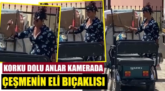 Çeşme'nin eli bıçaklısı! Korku yarattı