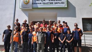 Datça Afet Gönüllüleri, orman yangınlarına karşı temel eğitimden geçti