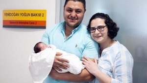 Defne bebek 104 gün sonra ailesine kavuştu