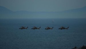 Efes-2022 Seçkin Gözlemci Günü'nün gece safhası nefes kesti