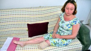 Eşini vurup bacağının kesilmesine neden olan kocaya 13 yıl 6 ay hapis