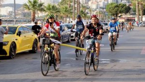 Farkındalık için pedal çevirdiler