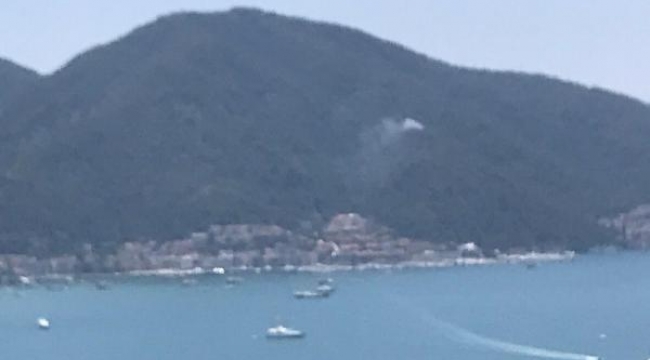 Fethiye'de orman yangını! Havadan müdahale edildi