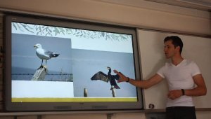 Gediz Deltası'ndaki kuşları tanıdılar